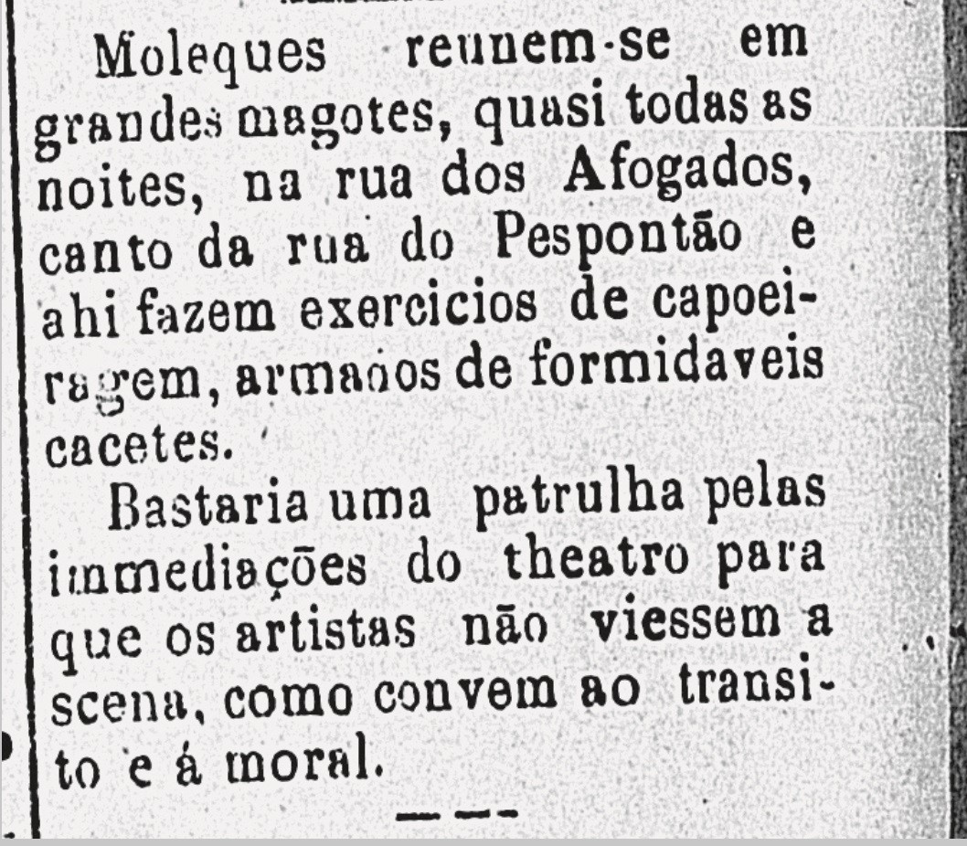 Pacotilja, 23 De Janeiro De 1884