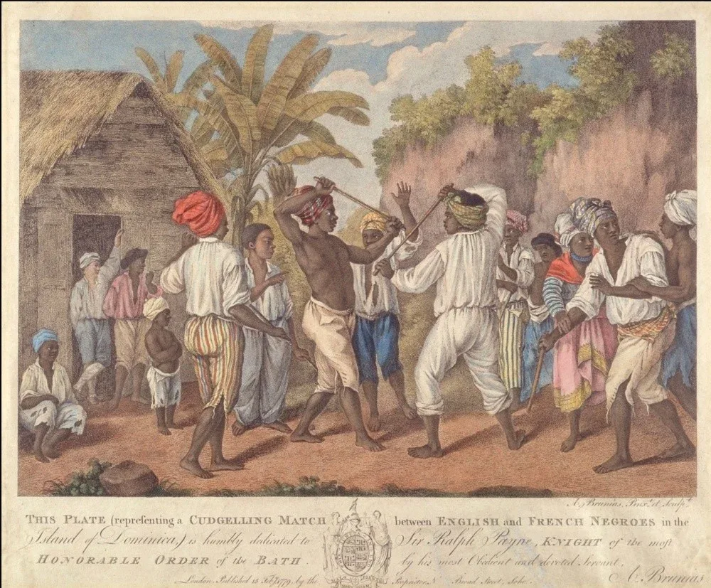 Augustus Earle: um artista global no Rio de Janeiro Augustus Earle's Negroes fighting, Brazils