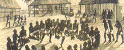 ANÁLISE DA Imagem dos barracões de Loango
