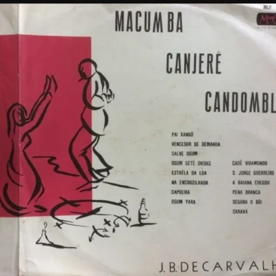Capa do LP de J.B. de Carvalho